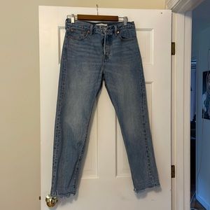 Levi’s Wedgie button-fly jeans